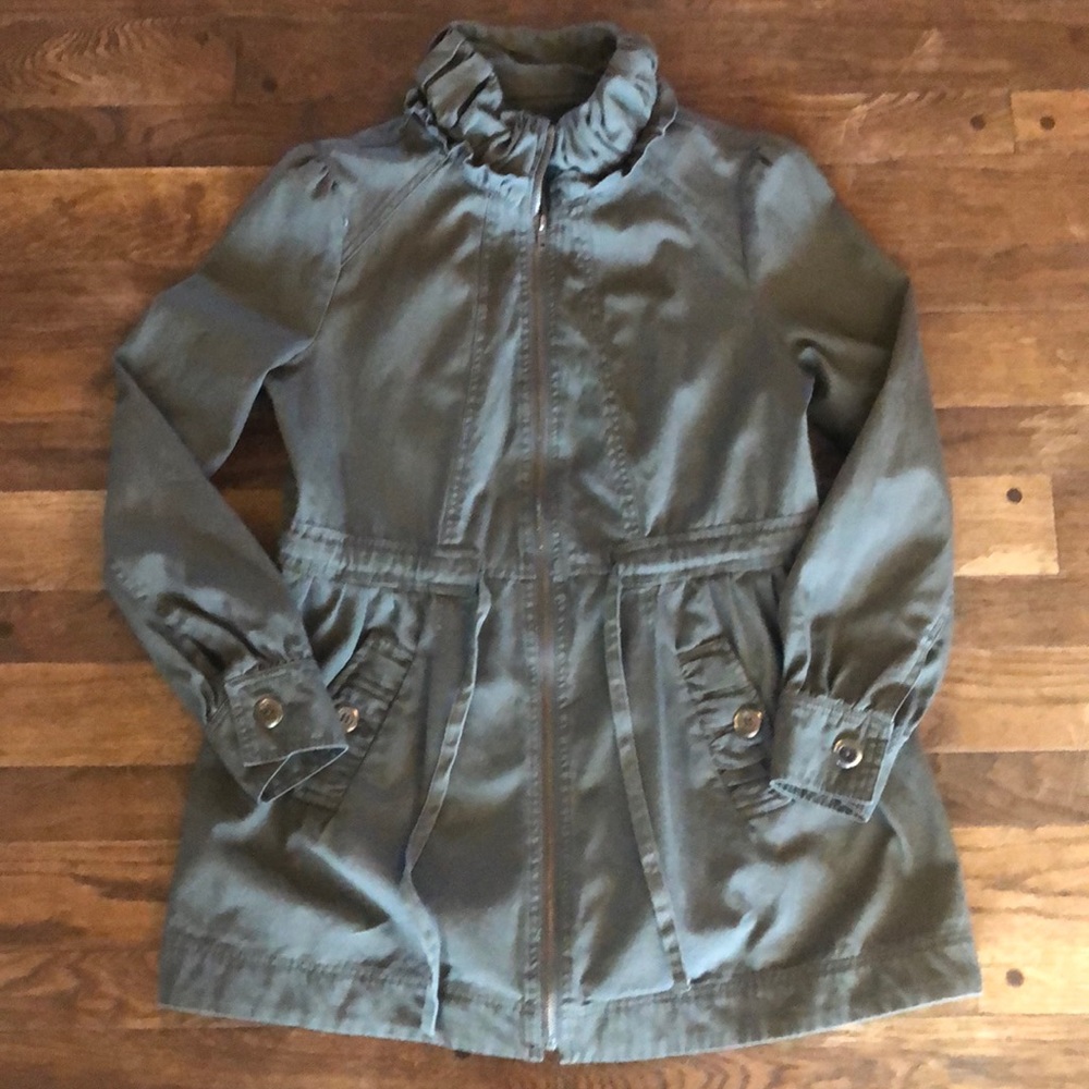 Green Utility Style Jacket Sz L